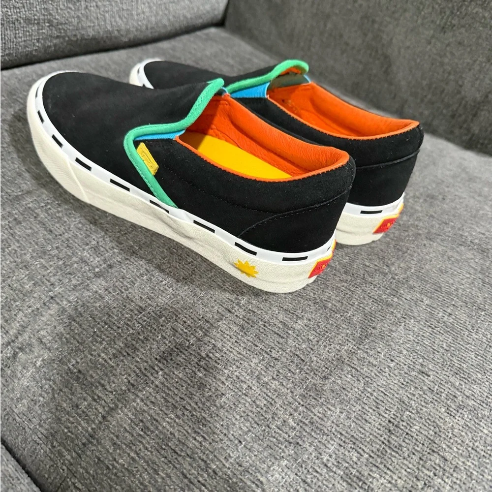Vans Dobale x Classic Slip-On Vault LX 'Black Multi' Skate Mens 6.5 Womens 8 New - Picture 5 of 7